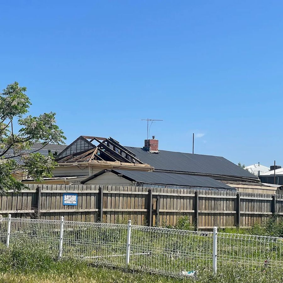 Completed metal re-roof in Melbourne